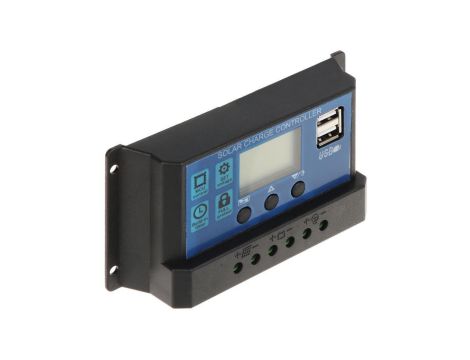 Regulator solarny ładowania akumulatorów SCC-30A-PWM-LCD-S2
