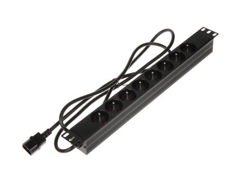 Listwa zasilająca do szaf RACK 19cali PD-8/R/IEC-N 1.8m