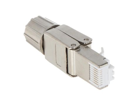 Wtyk teleinformatyczny ekranowany RJ45 UTP kat.8 RJ45/FTP8-HAND