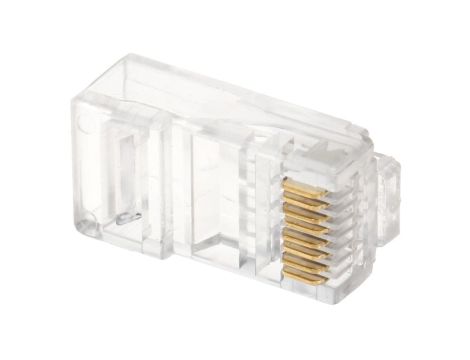 Wtyk teleinformatyczny RJ45 UTP kat.6 RJ45/C6*P100