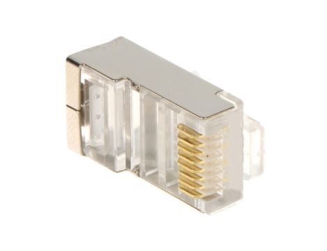 Wtyk teleinformatyczny ekranowany RJ45 FTP kat.6 RJ45/C6-EKRAN*P100