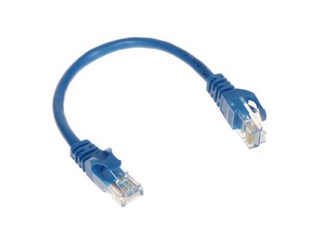 Patchcord RJ45/0.2-BLUE 0.2m