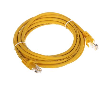 Patchcord RJ45/3.0-YELLOW 3m