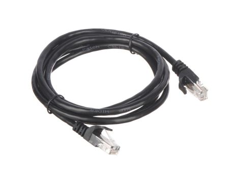 Patchcord RJ45/1.8-BLACK 1.8m