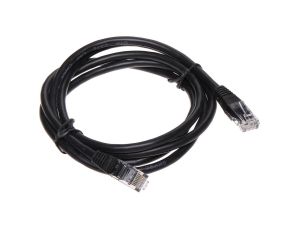 Patchcord RJ45/6/1.5-BLACK 1.5m