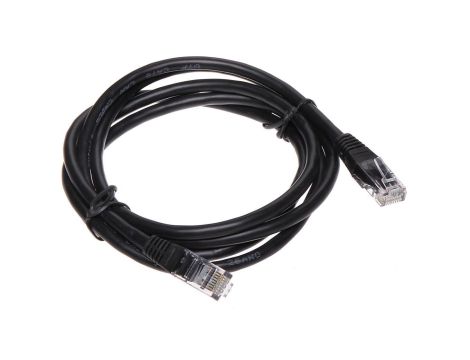 Patchcord RJ45/6/1.5-BLACK 1.5m