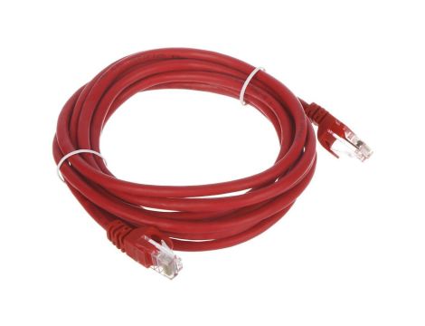 Patchcord RJ45/3.0-RED 3m