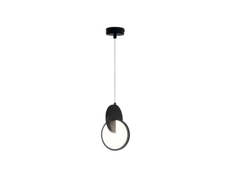 Lampa wisząca Circlo do nowoczesnego salonu źródło LED CTT LP-1311/1P BK Light Prestige