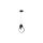 Lampa wisząca Circlo do nowoczesnego salonu źródło LED CTT LP-1311/1P BK Light Prestige