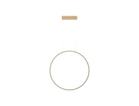 Lampa wisząca Mirror wisząca duża złota CCT LP-999/1P L GD CCT Light Prestige