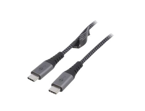 USB-C/C-TXT/0.5 Kabel USB 2.0 USB C wtyk, z obu stron 0,5m 480Mbps tekstylny