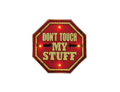 Kinkiet METAL RETRO LED Dont Touch Forever Light