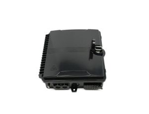 Mufa światłowodowa TELCOLINE 12F, 2 wejścia, 12 wyjść, GFP-12C-BL, czarna