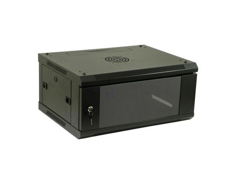 Szafa RACK TELCOLINE 4U/19 cali, 600x600 mm, czarna
