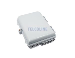 Mufa światłowodowa TELCOLINE 16F, 2+16, z miejscem na kasetę ze spliterem