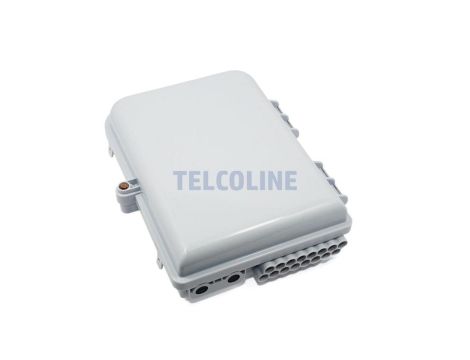 Mufa światłowodowa TELCOLINE 16F, 2+16, z miejscem na kasetę ze spliterem