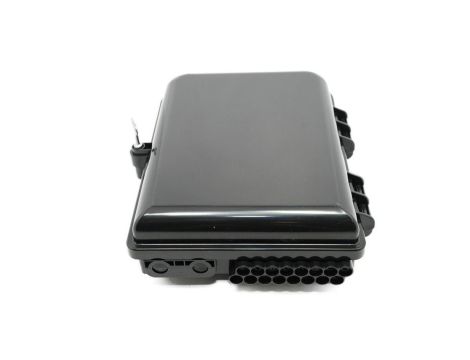 Mufa światłowodowa TELCOLINE 16F, 2 wejścia, 16 wyjść, GFP-16D, czarna