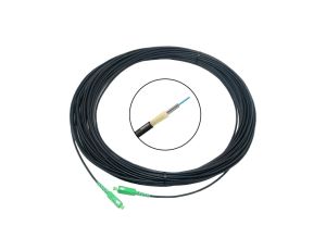 Patchcord microADSS 1J, 130 m, 3 mm, G.657A2, złącza SC/APC, Gold, zbrojony, LSOH