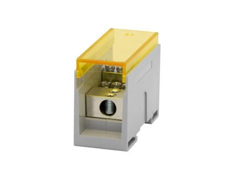 Blok rozdzielczy VBR 300A-8 (1x50 / 8x16) Al/Cu - żółty