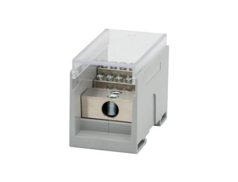 Blok rozdzielczy VBR 400A-16 (1x50 / 16x10) Al/Cu - szary