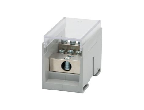 Blok rozdzielczy VBR 400A-8 (1x50 / 8x25) Al/Cu - szary