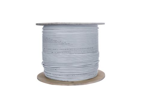 Kabel teleinformatyczny U/UTP kat.5e 155MHz wewnętrzny Eca PVC szary NEKU /1000m/