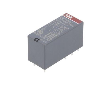 CR-P048DC2 Przekaźnik elektromagnetyczny, DPDT, Napięcie Cewki: 48VDC, 8A, CR-P, PCB
