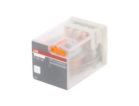 CR-U120AC3 Przekaźnik elektromagnetyczny, 3PDT, Napięcie Cewki: 120VAC, max.250VDC