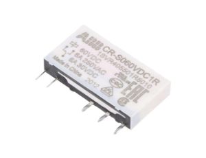 CR-S060VDC1R Przekaźnik miniaturowy, SPDT, Napięcie Cewki: 60VDC, CR-S, podstawka,THT