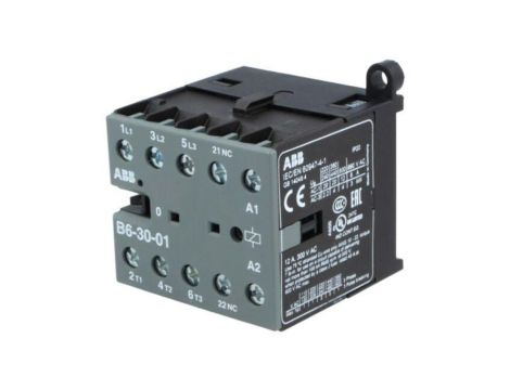B6-30-01-85 Stycznik 3-biegunowy, NO x3, Styki pomocnicze: NC, 380415VAC, 6A