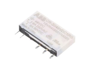 CR-S048VDC1RG Przekaźnik miniaturowy, SPDT, Napięcie Cewki: 48VDC, CR-S, podstawka,THT