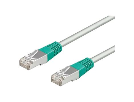 S/FTP6-CU-CR-030 Patch cord S/FTP 6 linka Cu LSZH szary 3m bezhalogenowy