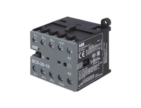 BC6-30-10-07 Stycznik 3-biegunowy, NO x3, Styki pomocnicze: NO, 12VDC, 6A, BC6