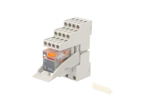 CR-M230AC4LS92CV Przekaźnik interfejsowy, 4PDT, Napięcie Cewki: 230VAC, na szynę DIN, CR-M