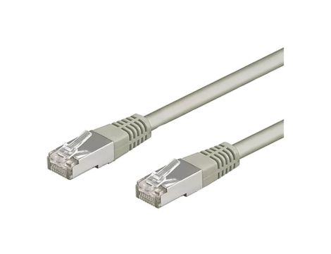 SF/UTP5-CCA-200GY Patch cord SF/UTP 5e linka CCA PVC szary 20m 26AWG