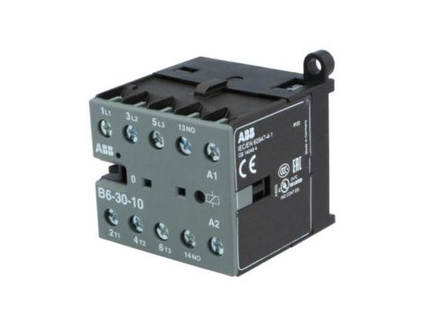 B6-30-10-84 Stycznik 3-biegunowy, NO x3, Styki pomocnicze: NO, 110127VAC, 6A