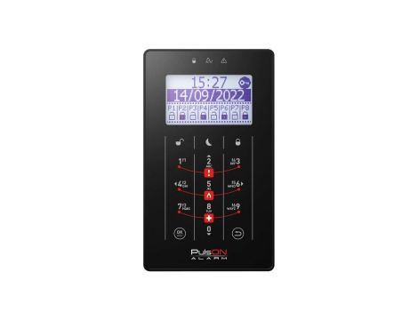 KLAWIATURA SENSORYCZNA DO CENTRALI ALARMOWEJ PULSON-LCD/T-BL