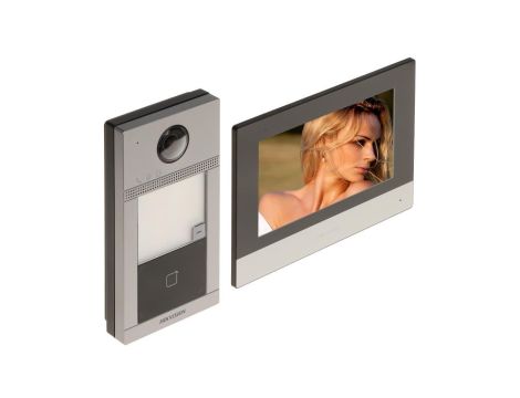 Zestaw wideoodomofonowy IP DS-KIS604-S(C)