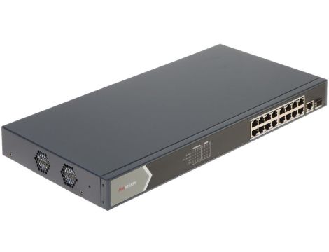 SWITCH POE DS-3E0518P-E 16-PORTOWY SFP Hikvision