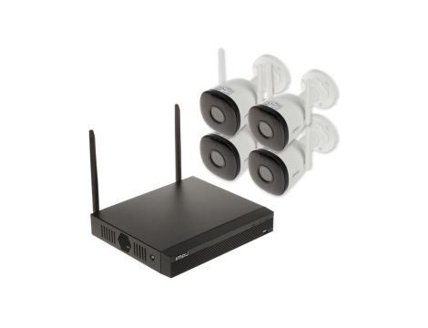 Zestaw do monitoringu 4-kanałowy HDD 1TB 2Mpx 2.8mm KIT/NVR1104HS-W-S2/4-F22 Wi-Fi