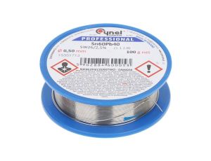 Drut lutowniczy CYN-0.50/100