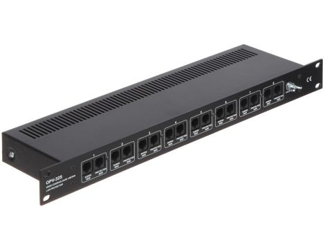 Ogranicznik przepięć VIDEO 16xRJ45 do szaf RACK 19cali OPV-32S