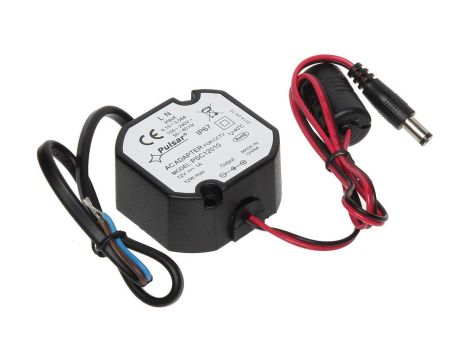 Zasilacz impulsowy 12V/1A/55mm IP67 PSC12010