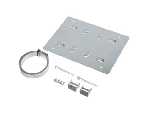 Opaska zaciskowa OZB2 z blachą montażową