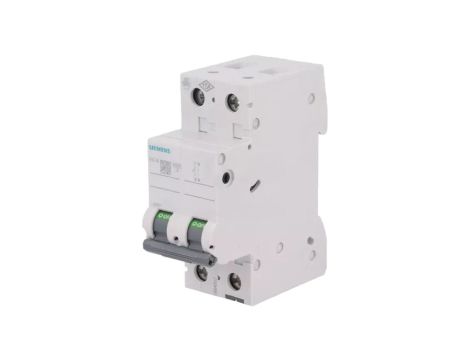 5SL6502-7 Wyłącznik nadprądowy 400VAC Iznam: 2A+N Charakt: C