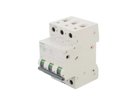 5SL6306-6 Wyłącznik nadprądowy 400VAC Iznam: 6A na szynę DIN