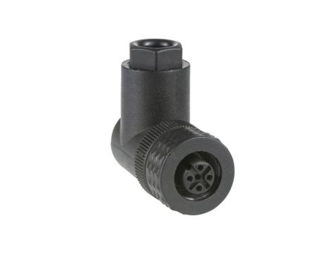 Złącze kątowe żeńskie M12 4-pinowe , XZCC12FCP40B