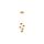 Lampa wisząca BONO OCHRA 5 10268 TK Lighting