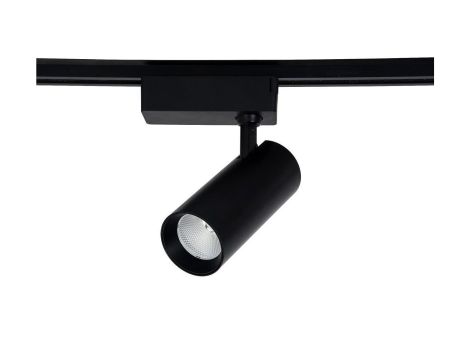 Reflektorek LED 3000K ROCCA czarny do systemu 1 fazowego LP-10192/1W BK Light Prestige