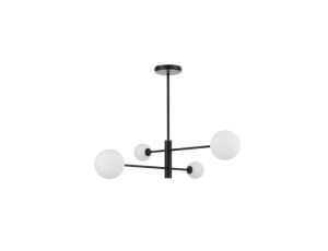 Lampa wisząca czarna DORADO 4 LP-002/4P BK Light Prestige